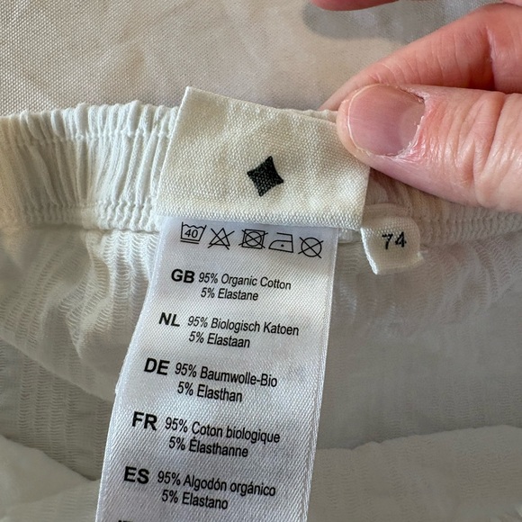 Feetje baby girl eyelet dress, legging, socks and headband 4 piece set 9m EUC - Picture 10 of 12